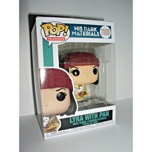 Funko Pop Television - His Dark Materials - Lyra with Pan (#1108,New)